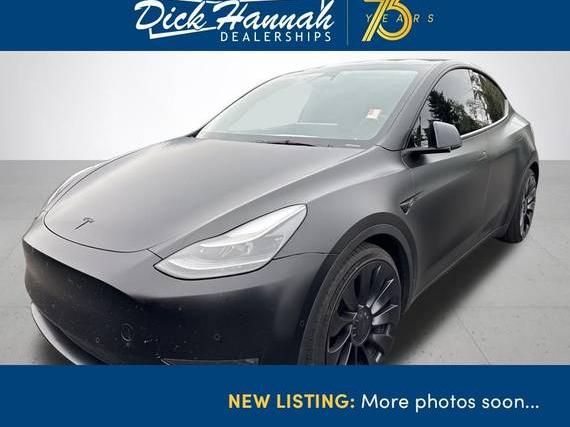 TESLA MODEL Y 2022 7SAYGDEF7NF338249 image